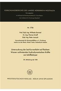 Untersuchung der bei Kurvenfahrt auf flachem Wasser auftretenden hydrodynamischen Kräfte am Schiffskörper