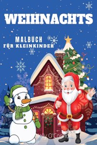 Weihnachten Malbuch für Kleinkinder