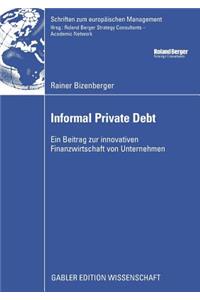 Informal Private Debt