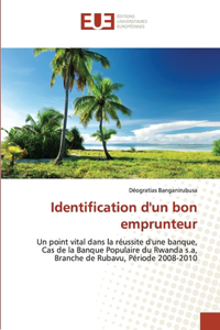 Identification d'un bon emprunteur