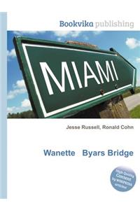 Wanette Byars Bridge