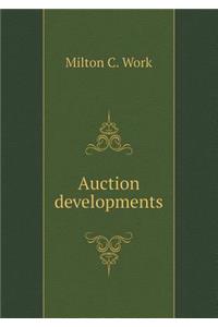 Auction developments