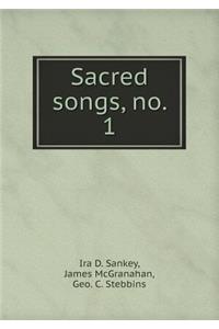 Sacred Songs, No. 1