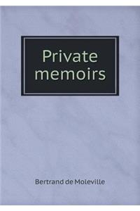 Private memoirs