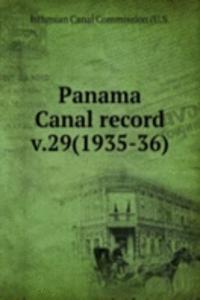 Panama Canal record