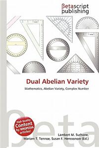 Dual Abelian Variety