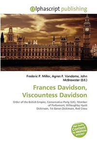Frances Davidson, Viscountess Davidson