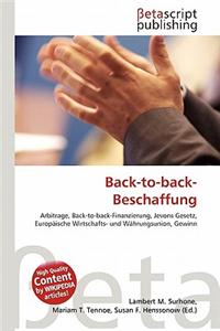 Back-To-Back-Beschaffung