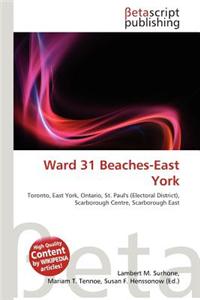 Ward 31 Beaches-East York