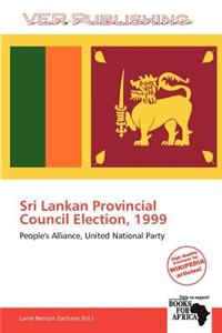 Sri Lankan Provincial Council Election, 1999