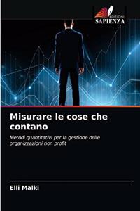 Misurare le cose che contano