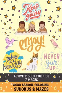 Activity Book For Kids 7-9 Ages