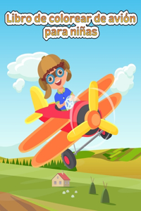 Libro para colorear de aviones para niños