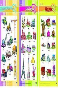 A Set of Three Charts (Construction Machines+Occupation+Tools) (Charts)