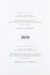 Reports of Judgments, Advisory Opinions and Orders