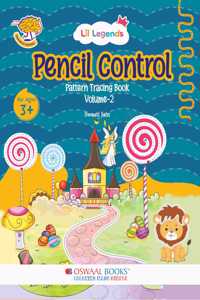 Oswaal Pencil Control Pattern Tracing Book for Kids | Early Learning Writing Activity Books for Pre-School & Pre-Nursery ( 2 To 5 Year Old ) | Educational Gift for Toddlers