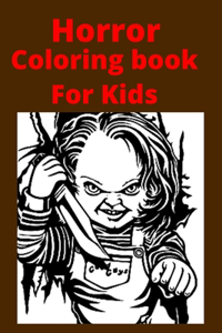 Horror Coloring book For Kids