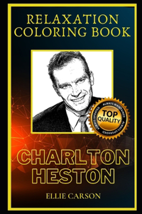 Charlton Heston Relaxation Coloring Book