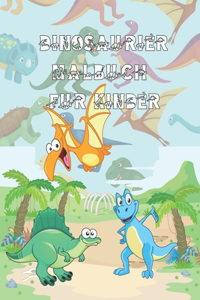 Dinosaurier Malbuch für Kinder