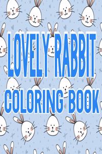 Lovely Rabbits Coloring Book