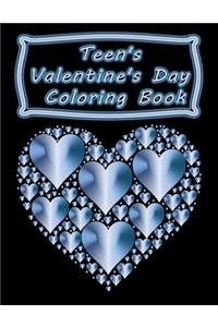 Teen's Valentine's Day Coloring Book