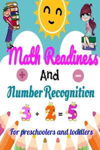 Math Readiness And Number Recognition. For preschoolers and toddlers