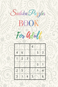 Sudoku Puzzle Book For Adults