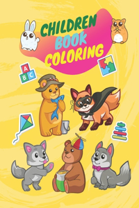 Children book coloring