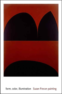 form, color, illumination: Suzan Frecon Painting