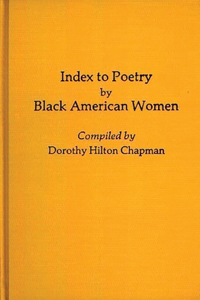 Index to Poetry by Black American Women