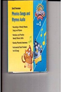 Reading 2007 Phonics Songs and Rhymes Audio CD Grade 1