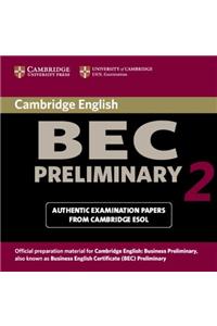 Cambridge BEC Preliminary 2 Audio CD