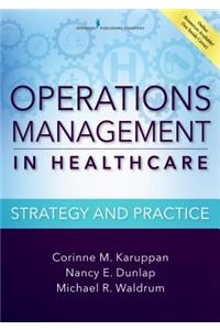 Operations Management in Healthcare