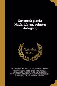 Entomologische Nachrichten, zehnter Jahrgang
