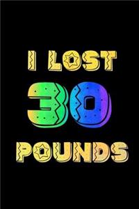 I Lost 30 Pounds