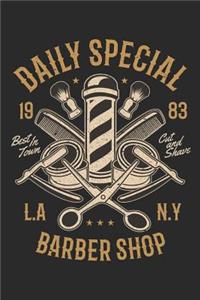 Barber Shop Notebook