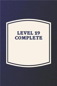 Level 19 Complete