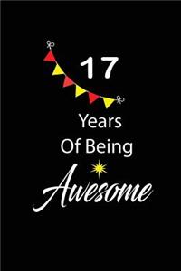 17 years of being awesome