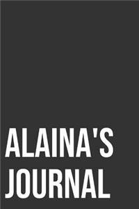 Alaina's Journal