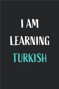 I am learning Turkish