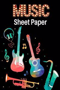 Music Sheet Paper