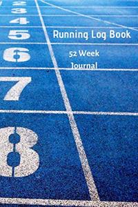Running Log Book 52 Week Journal