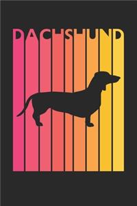 Dachshund Journal - Vintage Dachshund Notebook - Gift for Dachshund Lovers