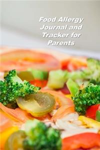 Food Allergy Journal and Tracker for Parents