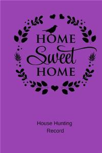 House Hunting Record