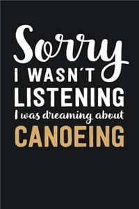 I was Dreaming about Canoeing