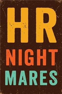 HR Nightmares Notebook Vintage
