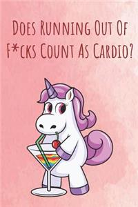 Does Running Out Of Fucks Count As Cardio