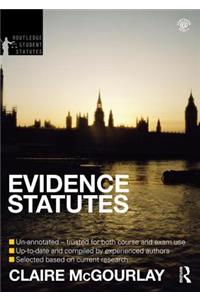 Evidence Statutes 2012-2013