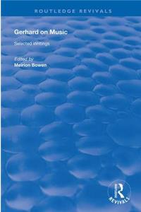 Gerhard on Music